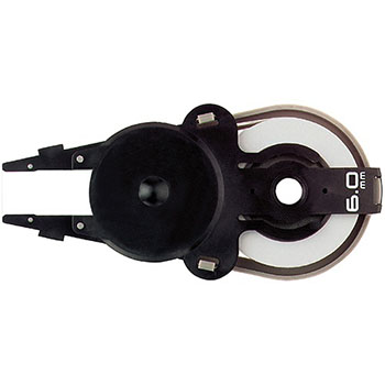 PLUS WH-016R ホワイパースライド 交換テープ ブラック　テープ幅6mm