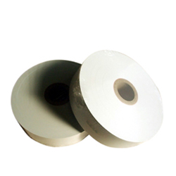 券売機ロール紙 57.5×300m×35mm 白 裏巻 150μ 比率:6:4