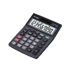 カシオ MW-10A-BK-N ミニジャスト型電卓
