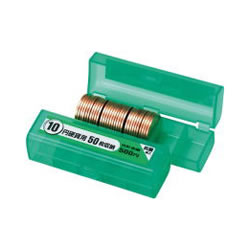 オープン M-10 コインケース 10円硬貨用 緑
