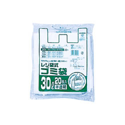 福助 0484229 レジ袋式ゴミ袋 30L