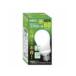 NEC EFA15EN/13-C3 電球形蛍光ランプ60W A型