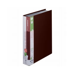 キングジム 2632 取扱説明書ファイル A4S 茶