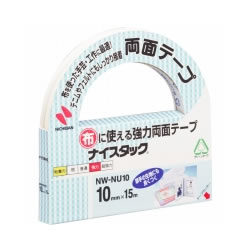 ニチバン NW-NU10 ナイスタック布用強力両面テープ
