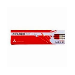 三菱鉛筆 K2451 消せる赤鉛筆