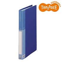 TANOSEE OCB-A4-40B オリジナルクリヤーブック A4タテ 40ポケット ブルー (214-0162) 1セット=