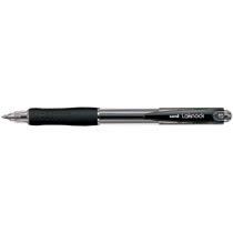 三菱鉛筆 SN10007.24 ノック式油性ボールペン VERY楽ノック 細字 0.7mm 黒 （116-1083）