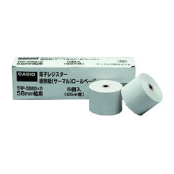 カシオ TRP-5880×5 電子レジスター用ロールペーパー