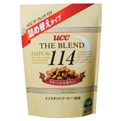 UCC 103858 ザ・ブレンド114 インスタントコーヒー 詰替えタイプ