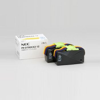 NEC PR-D700XX2-12 交換用インクリボン カラー