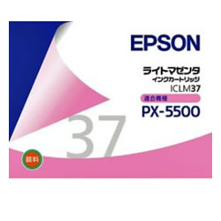 EPSON ICLM37 インクカートリッジ ライトマゼンタ 純正
