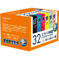 Plaisir PLE-E326P インク 6色パック 汎用品