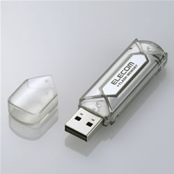 エレコム MF-AU201GSV USB2.0フラッシュメモリ