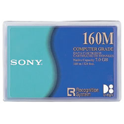 ソニー QGD160MBA 8mmデータカートリッジ 3.5/7.0GB