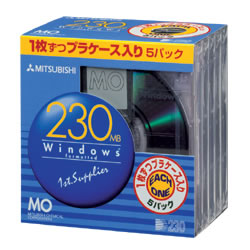 三菱化学 KR230D1X5S 3.5MO 230MB
