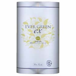 ネピア EVER GREEN ex トイレットペーパー ミシン目入 ダブル