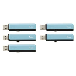 ソニー USM1GJ 5A POCKET BIT 1GB 5本パック
