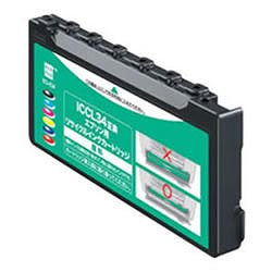 
ICCL34 エコリカ リサイクルインク カラー （ECI-E34）
 エコリカ リサイクルインク
