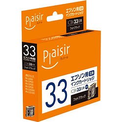 
ICBK33 プレジール 汎用インク ブラック （PLE-E33B）
 プレジール 汎用インク