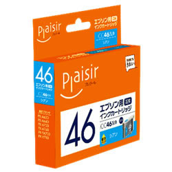 
ICC46 プレジール 汎用インク シアン （PLE-E46C）
 プレジール 汎用インク