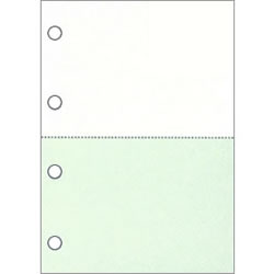 KN2401 レーザープリンタ用紙 A4 カラー2面1色 4穴 汎用品
