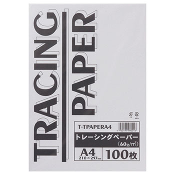T-TPAPERA4 トレーシングペーパー60g A4 汎用品