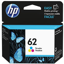 HP C2P06AA HP62 インクカートリッジ カラー 純正
