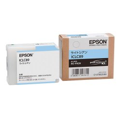 EPSON ICLC89 インクカートリッジ ライトシアン 純正