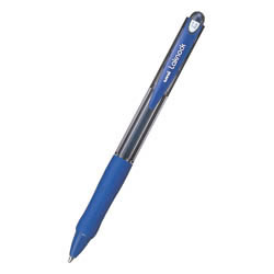 三菱鉛筆 SN10010.33 ノック式油性ボールペン VERY楽ノック 太字 1.0mm 青