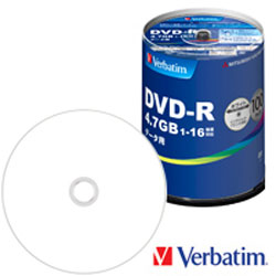三菱化学 DHR47JP100V4 データ用DVD-R 4.7GB スピンドルケース