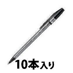 三菱鉛筆 SAR10P.24 油性リサイクルボールペン 0.7mm 黒 業務用パック