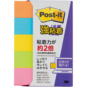 3M 700SS-NE ポスト・イット　強粘着見出し ネオンカラー