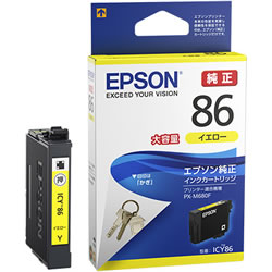 EPSON ICY86 大容量インクカートリッジ イエロー