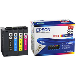 EPSON IC4CL86 大容量インクカートリッジ 4色パック