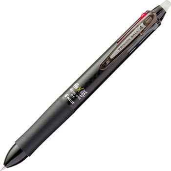 パイロット LKFB-80EF-B 多色ゲルインキボールペン フリクションボール4 0.5mm (軸色:ブラック) (014-5
