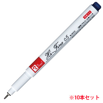寺西化学 M900R-T3 油性マーカー マジックインキ No.900 極細 0.5mm 青 10本セット