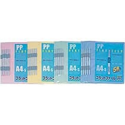 ビュートン FF-A4S-P5 フラットファイルPP A4タテ ピンク