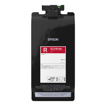 EPSON SC27R160 SureColor用 インクパック レッド 純正