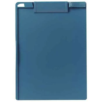 OR-7139-B クリップボード A4タテ ブルー 汎用品
