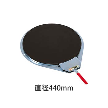 スチール製ゴムマット付きφ440バンド式ハンドストッパー付