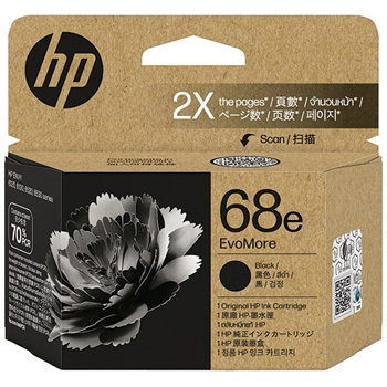 HP 7FP22TA HP68e EvoMoreインクカートリッジ黒