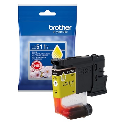 BROTHER LC511Y インクカートリッジ イエロー 純正