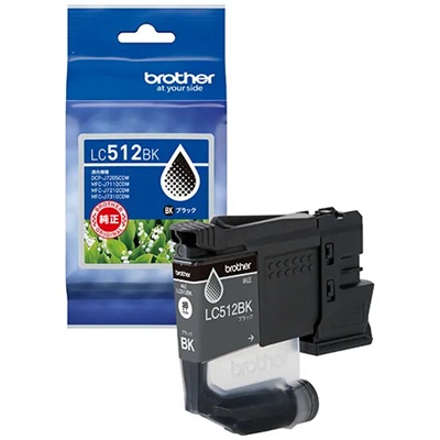 BROTHER LC512BK インクカートリッジ ブラック 純正