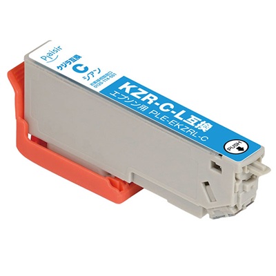 Plaisir PLE-EKZRL-C インクカートリッジ クジラ シアン 大容量 汎用品