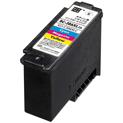 エコリカ ECI-C386XLC リサイクルインク カラー 大容量