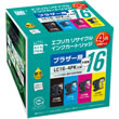 LC16-4PK �ߴ� �����ꥫ�ꥵ�����륤�󥯥����ȥ�å���ECI-BR164P/BOX�� 4���ѥå�
