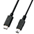 サンワサプライ KU-CMB10 USB2.0TypeC-miniBケーブル