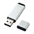 サンワサプライ UFD-2AT8GSV USB2.0 メモリ