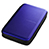 サンワサプライ FCD-WLBD56BL ブルーレイディスク対応セミハードケース（56枚収納・ブルー）