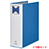 A4SPF-8BN パイプ式ファイル 片開き A4タテ背幅96mm 青 10冊セット 汎用品 (711-3871) 1セット＝1